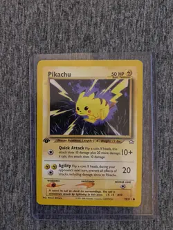 2000 Pokemon Neo Genesis 1st Edition Pikachu #70 NEAR MINT/MINT - Image 3