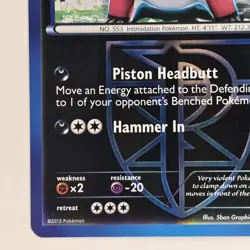 Krookodile 70/116 Reverse Holo Rare BW Plasma Freeze Holo NM Team Plasma Pokemon - Image 4