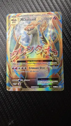 M Charizard EX 101/108 XY Evolutions Full Art Holo Pokemon - Image 1
