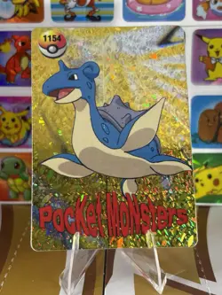 Pokemon Pikachu Vintage Pocket Monsters Vending HOLO Prism Sticker 1999 Nintendo - Image 1