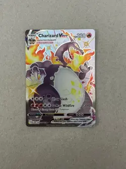 Pokemon Charizard VMAX Shining Fates: Shiny Vault SV107/SV122 Full Art Holo - Image 1