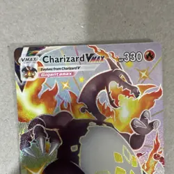 Pokemon Charizard VMAX Shining Fates: Shiny Vault SV107/SV122 Full Art Holo - Image 4