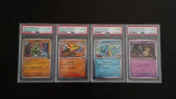 Pokemon Destined Rivals Pre-Release Staff SET PSA 10 - Image 1