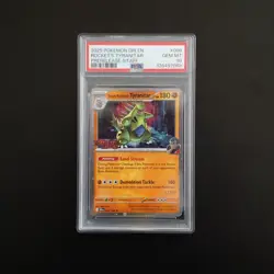 Pokemon Destined Rivals Pre-Release Staff SET PSA 10 - Image 4