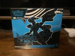 Pokemon Scarlet & Violet Black Bolt Elite Trainer Box English Zekrom Thundurus - Image 1