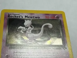 Rocket’s Mewtwo Holo Gym Challenge Unlimited Edition Rare Pokemon TCG - Image 3