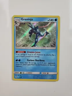 Greninja 9/18 Detective Pikachu Holo (Pokemon TGC) VLP - Image 1