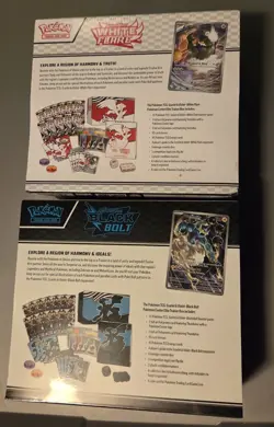 NEW POKEMON CENTER Elite Trainer Box WHITE FLARE and BLACK BOLT Set ETB SEALED - Image 4