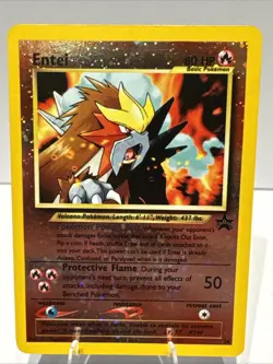 Pokemon TCG Entei Wizards Black Star Promos 34 Holo Promo Promo - Image 1