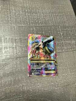 Pokemon TCG M Blastoise EX Full Art Holo Ultra Rare 102/108 XY Evolutions LP - Image 1