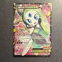 Pokemon TCG Meloetta EX RC25/RC25 Legendary Treasures Full Art Holo 110HP - Image 1