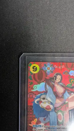 One Piece Boa Hancock (SP) OP14-112 ENGLISH SR Azure Sea's Seven #1 - Image 2