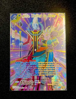 Whis, Calling to Order BT16-131 SPR NM Dragon Ball Super Card Game Masters - Image 1