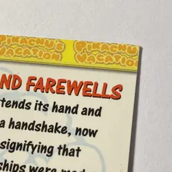 Pikachu’s Vacation #59 Pokemon Card TCG Topps Movie Animation Edition - Image 4