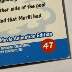 Pikachu’s Vacation #47 Pokemon Card TCG Topps Movie Animation Edition - Image 3