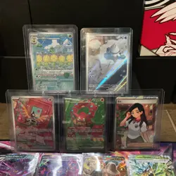 Lot of x12 (x 12) Rare Pokemon Cards - All NM - 3 IR, 2 Full Art, and 7 EX cards - Image 2