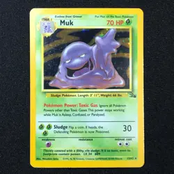 1999 Fossil: Muk (13/62) Holo Vintage Pokemon Card - Image 1