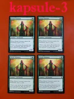 4x Elvish Visionary | Commander Legends | MTG Magic Cards - Image 1
