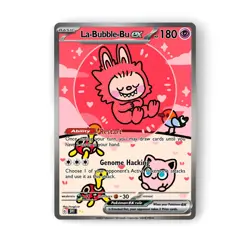 La-Bubble-Bu EX Complete Fan Art Pokemon Card Set | Holographic Big EnergySeries - Image 3