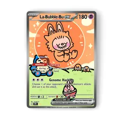 La-Bubble-Bu EX Complete Fan Art Pokemon Card Set | Holographic Big EnergySeries - Image 5