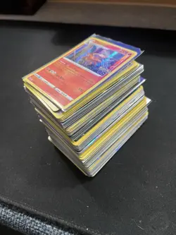 Huge Stack ONLY HOLOS AND RARES 160+ Pokemon Card Collection Lot Wotc Full Arts - Image 1