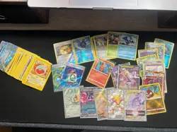 Huge Stack ONLY HOLOS AND RARES 160+ Pokemon Card Collection Lot Wotc Full Arts - Image 2