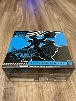 Pokemon Scarlet & Violet Black Bolt Elite Trainer Box Trading Card Game - Image 2