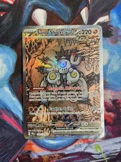 Pokemon TCG Sandy Shocks EX Prismatic Evolutions Holo Card 159/131 SV - Image 1