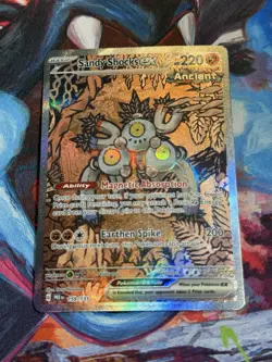 Pokemon TCG Sandy Shocks EX Prismatic Evolutions Holo Card 159/131 SV - Image 2