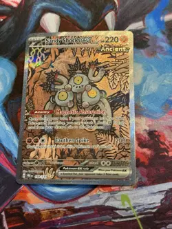 Pokemon TCG Sandy Shocks EX Prismatic Evolutions Holo Card 159/131 SV - Image 4