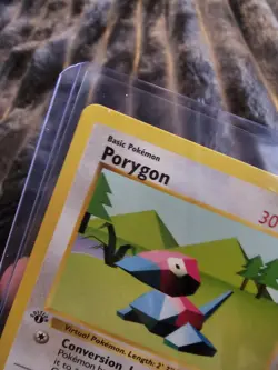 Pokemon TCG Porygon 1st Edition Shadowless Uncommon Card 39/102 LP/NM - Image 4