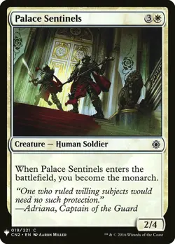 4x Palace Sentinels NM-Mint, English Mystery Booster / The List MTG Magic - Image 1