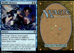 Magic the Gathering-MTG-Modify Memory-Foil - Image 1