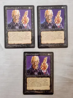 Played Priest of Yawgmoth Antiquities Mtg Magic the Gathering - Image 1