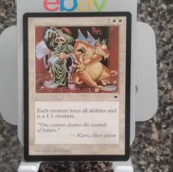 Magic: The Gathering Humility Enchantment Tempest Regular 1997 Phil Foglio - Image 1