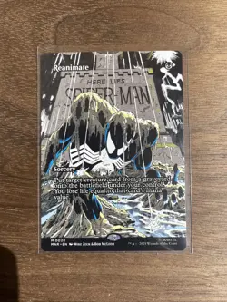 Spider-Man MTG Reanimate Marvel Eternal-Legal Regular Non Foil M0020 - Image 1