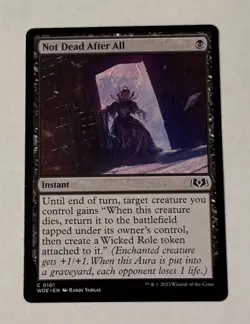MTG Not Dead After All - Wilds of Eldraine NM - Image 1