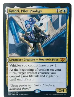MTG Kotori, Pilot Prodigy Kamigawa: Neon Dynasty Magic NEO NM X1 - Image 1