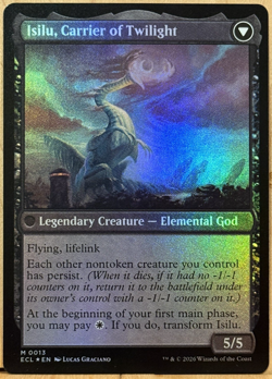 LIMITED EDITION Lorwyn Eclipsed MtG Eirdu, Carrier of Dawn Unplayed NM FOIL! - Image 2