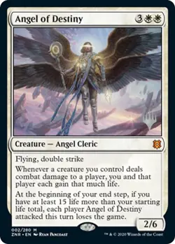 Angel of Destiny - Promo Pack: Zendikar Rising (PPZNR) NM Never Played - Image 1