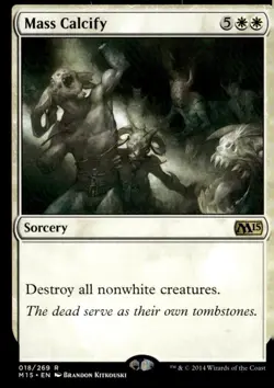 Magic 2015 (M15) #18 Mass Calcify - Image 1