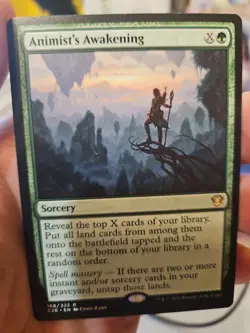 MTG - Commander 2020 - Animist's Awakening - NM - NF - Image 1