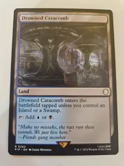 MTG - Universes Beyond: Fallout - Drowned Catacomb - NM - NF - Image 1