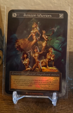 Sorcery Contested Realm - Amazon Warriors Promo - Alpha Investments NM - Image 1