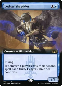 Ledger Shredder (Extended Art) [Streets of New Capenna] (SNC)(412) - MTG - Image 1