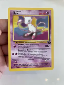 Mew #8 Pokemon TCG Black Star Promo Non Holo WotC NM/LP - Image 1