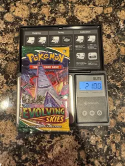 Pokemon TCG - Evolving Skies Booster Pack Factory Sealed 21.08g -ALL SALES FINAL - Image 1