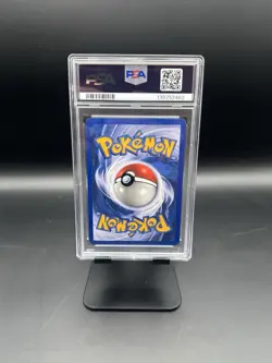 2000 Eevee Holo Black Star Promo Pokemon League SWIRL #11 PSA 7 - Image 2