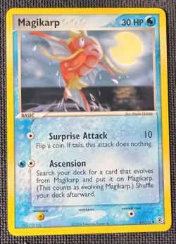 MAGIKARP 67/112 C FIRERED & LEAFGREEN POKEMON LP/NM - Image 1