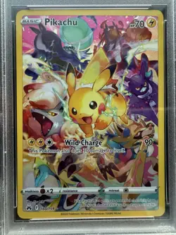 Pokemon Pikachu 160/159 Crown Zenith Secret Rare PSA 9 - Image 2